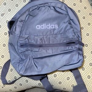 Adidas purple mini Backpack
